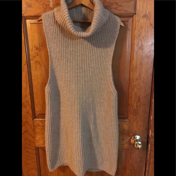 Free People Sweaters - Free People Sleeveless Turtleneck Sweater